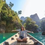 The surfing man will adve...